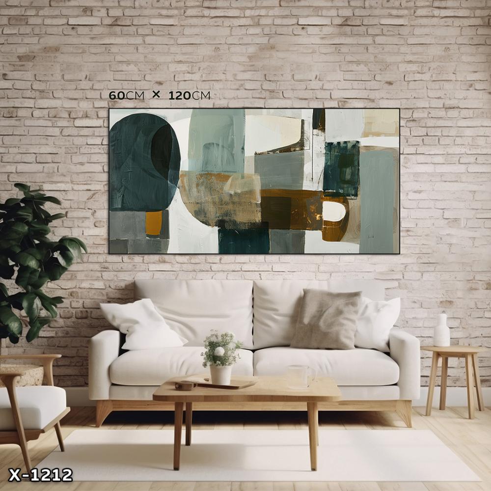 لوحة كانفس رسم تجريدي