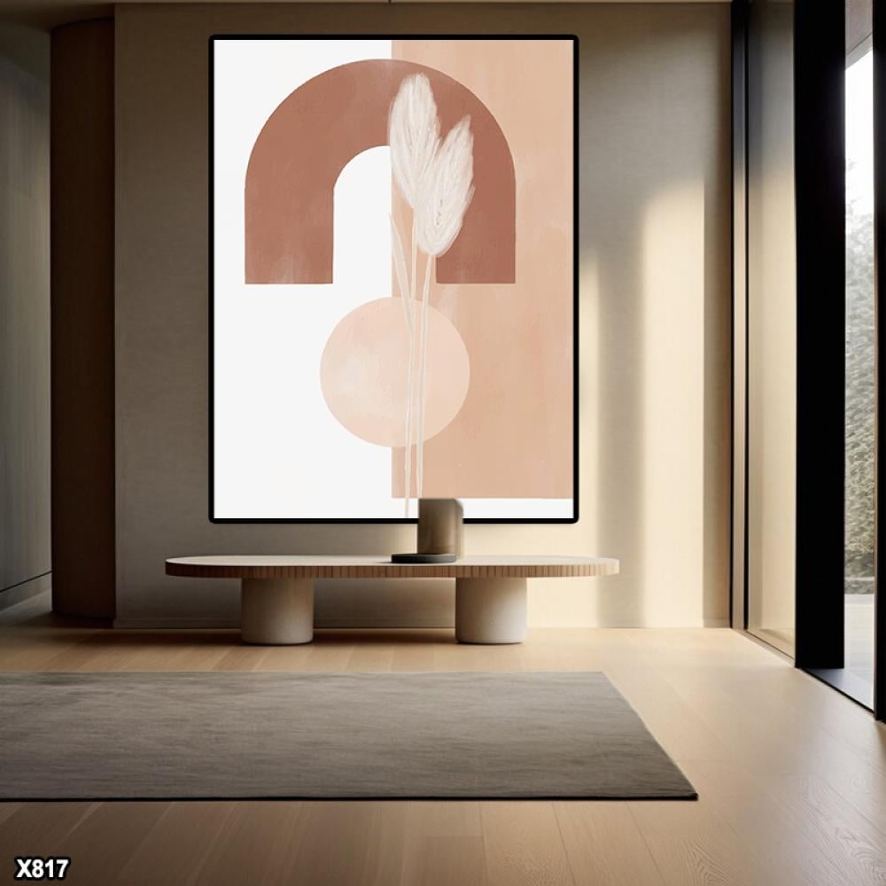 لوحة كانفس رسم تجريدي