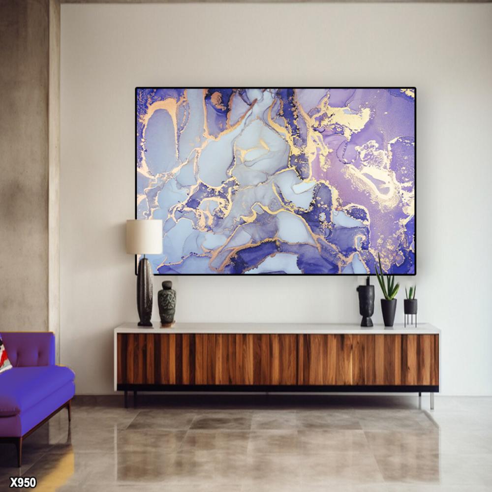 لوحة كانفس رسم تجريدي