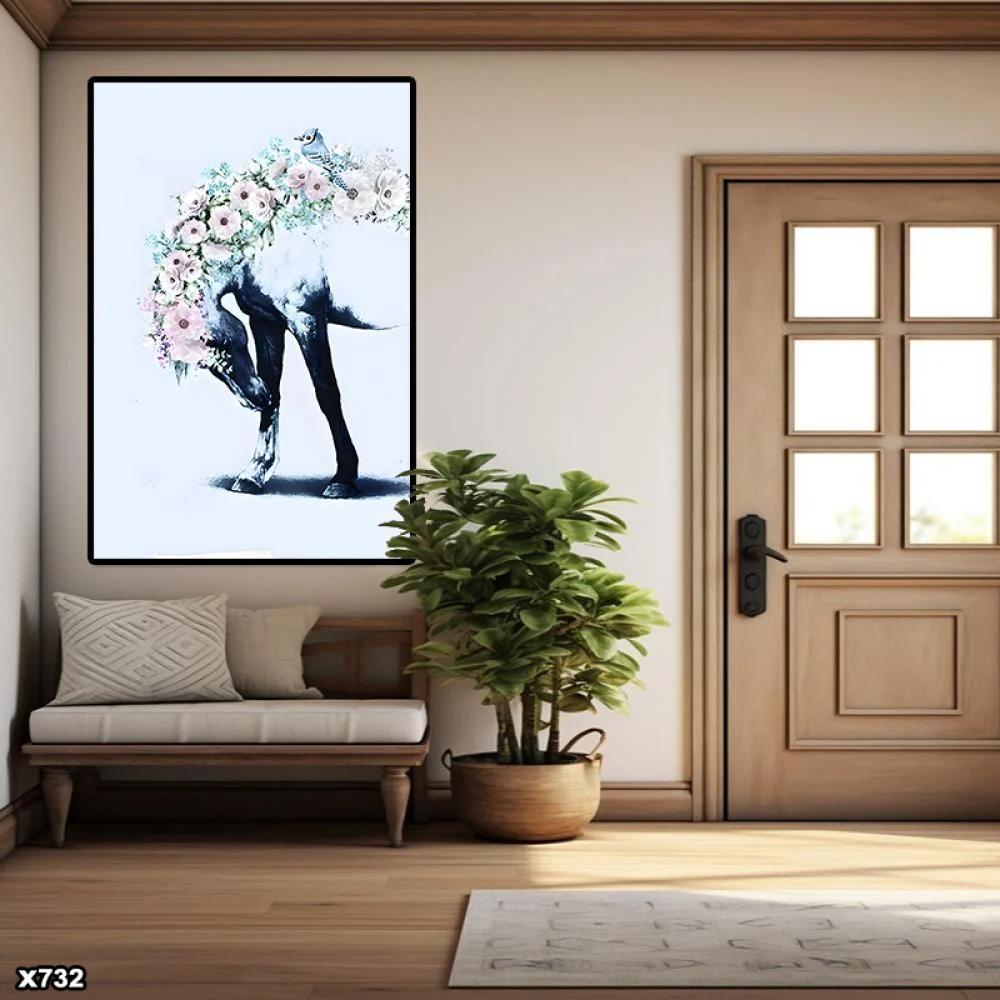 لوحة كانفس خيل