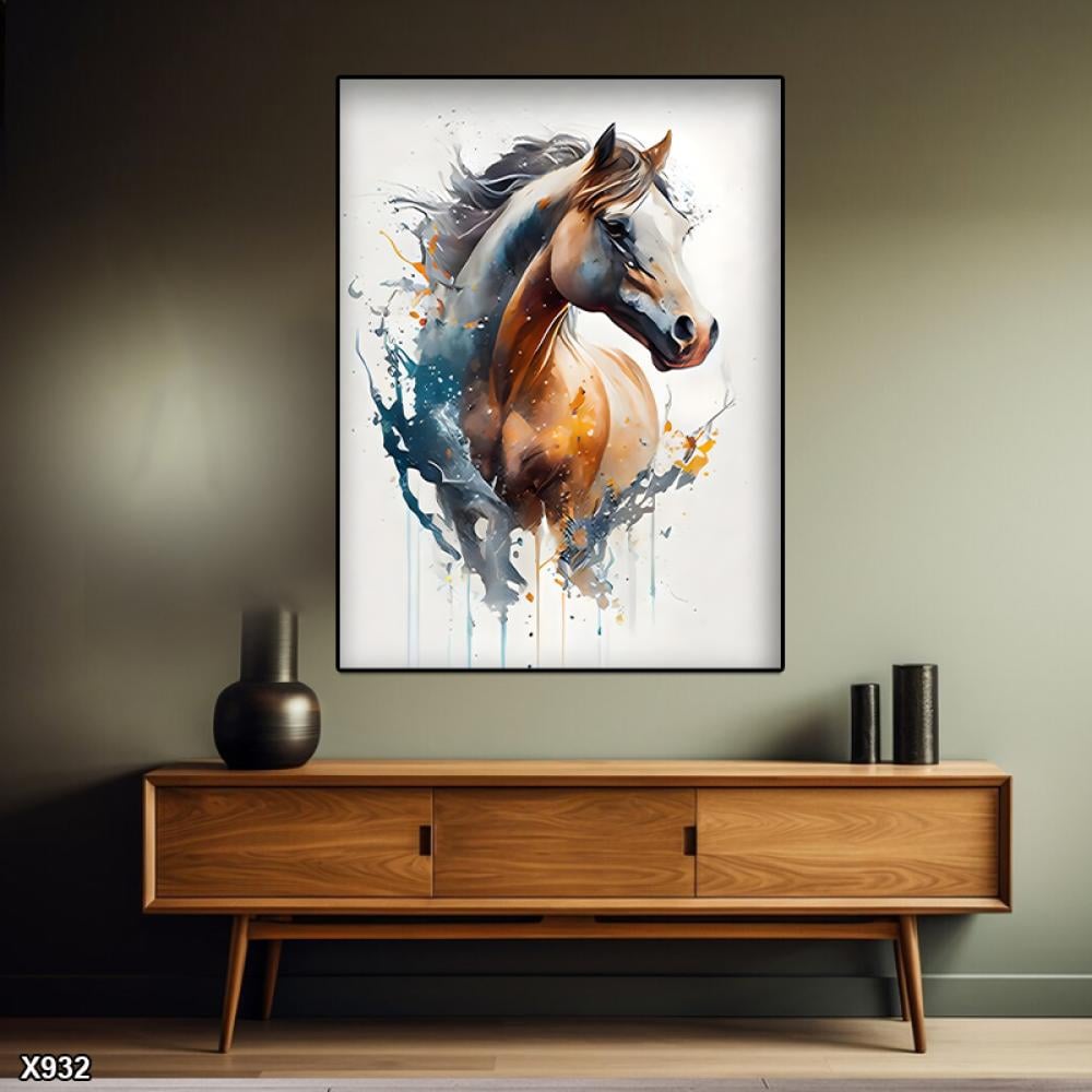 لوحة كانفس خيل
