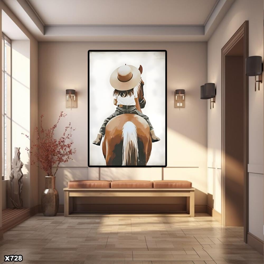 لوحة كانفس خيل