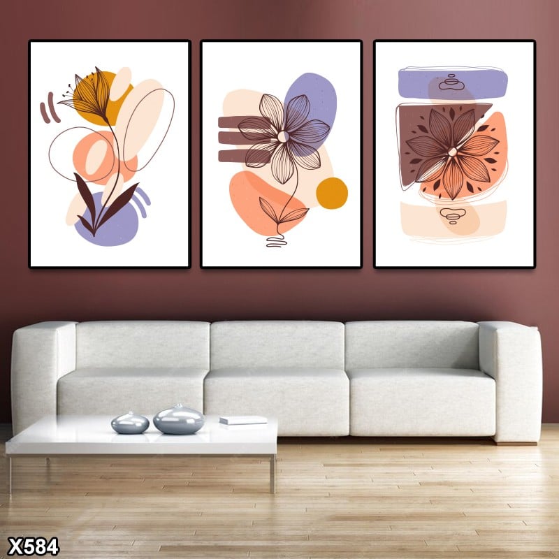 لوحة كانفس 3 قطع