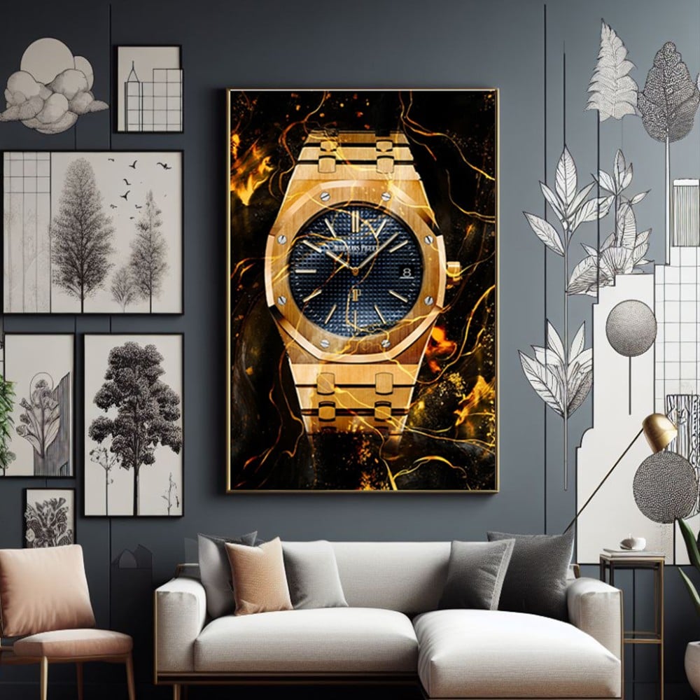 لوحة ساعة رولكس