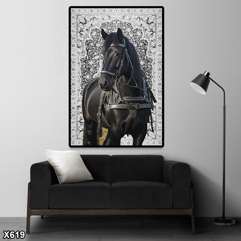 لوحة كانفس خيل