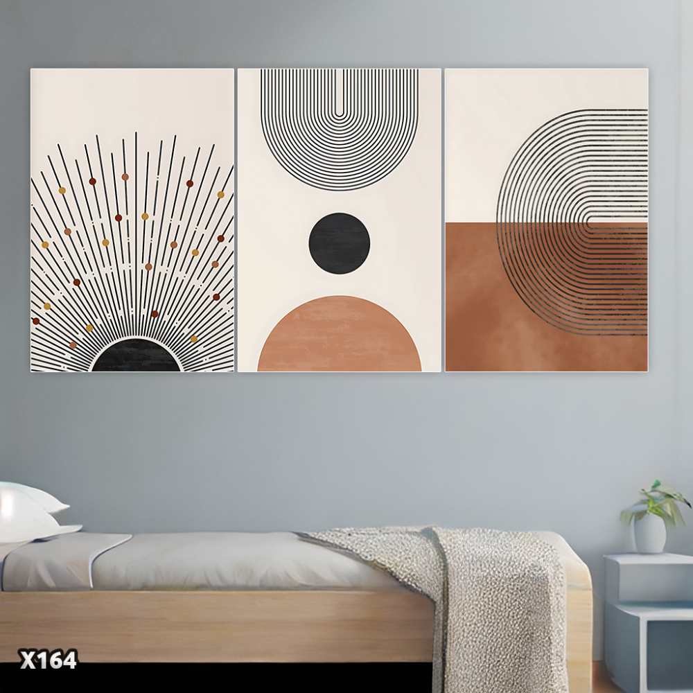 لوحة بطراز بوهيمي 3 قطع