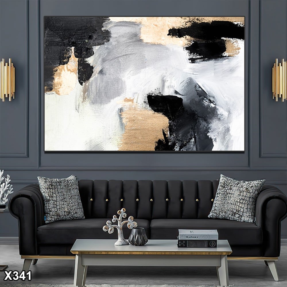 لوحة كانفاس رسم تجريدي