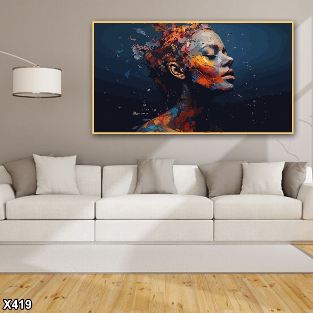 لوحة كانفاس جرافيك