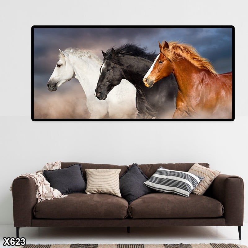 لوحة كانفس خيل
