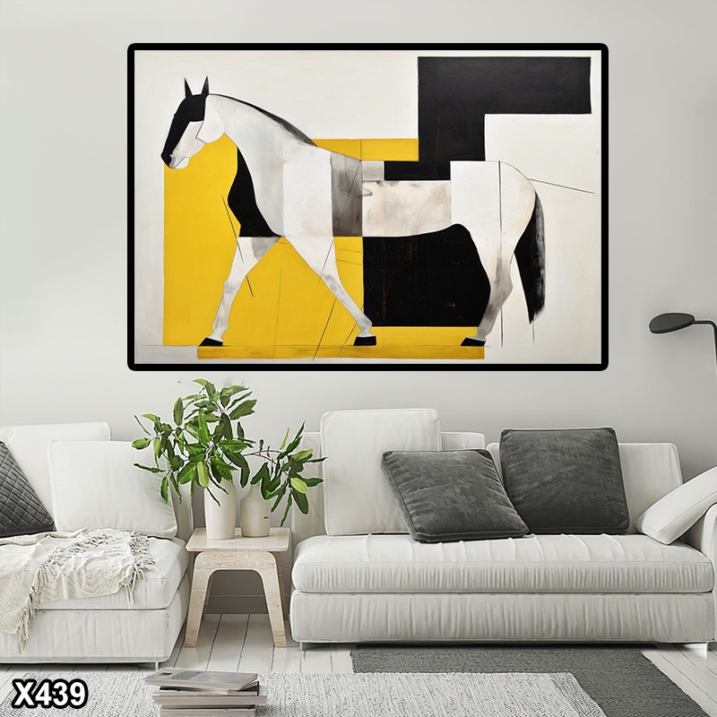 لوحة كانفاس خيل