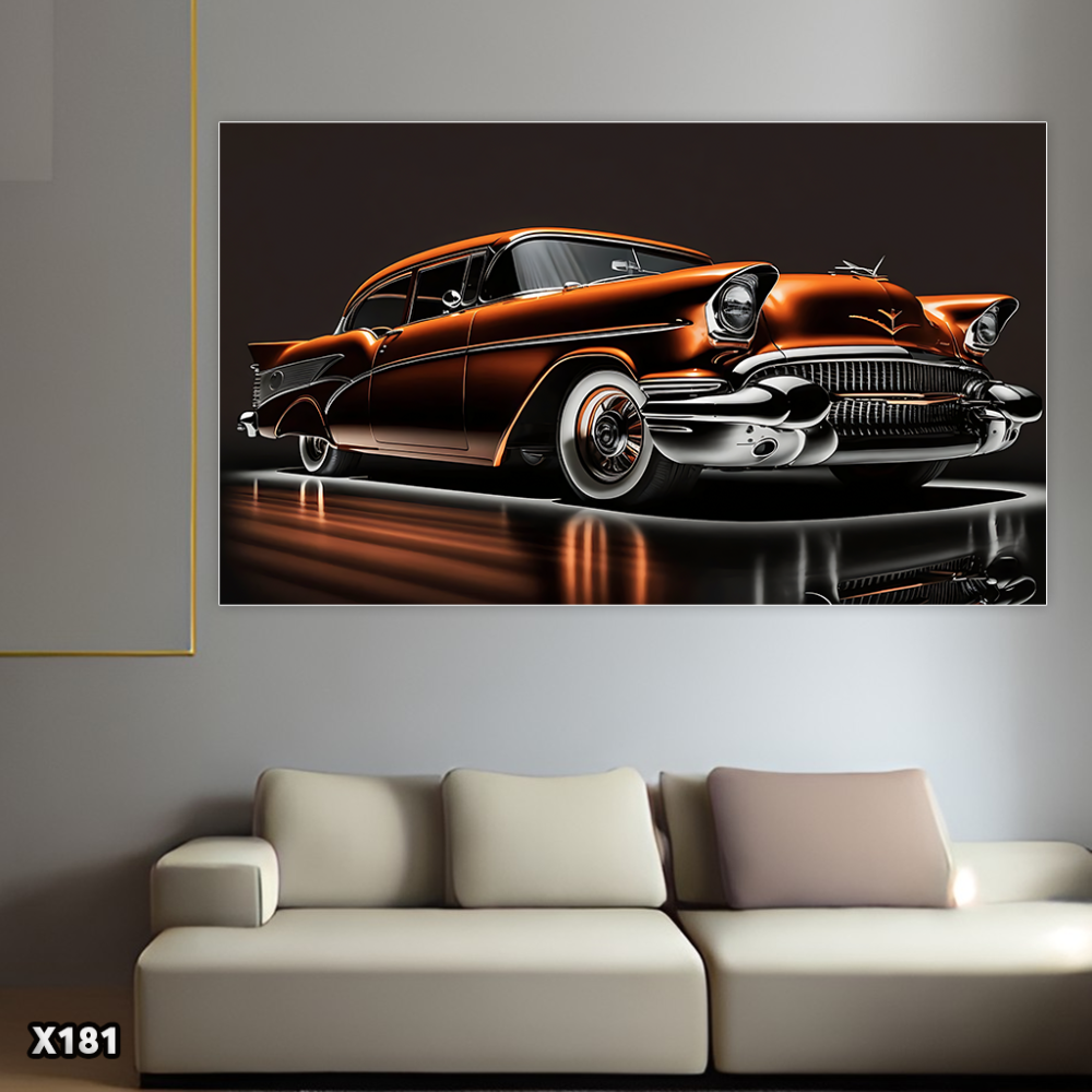 لوحة كانفس سيارة كلاسيك