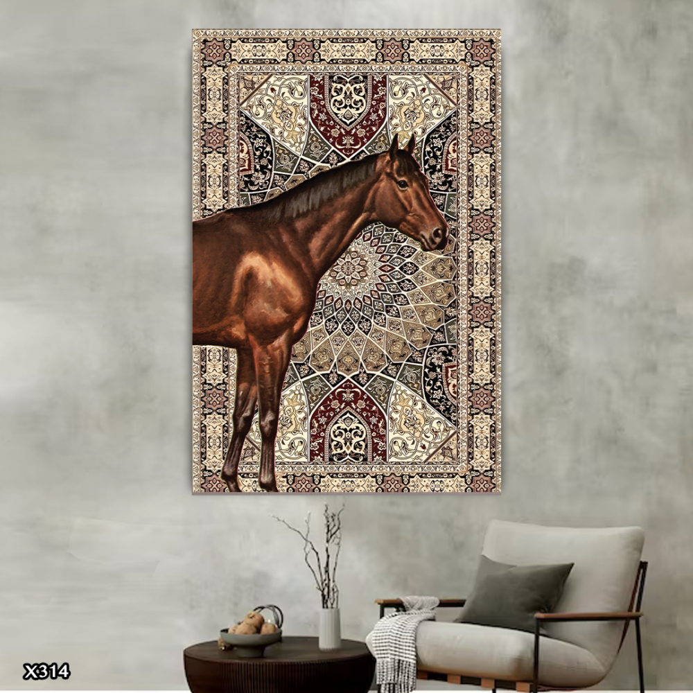 لوحة كانفس خيل