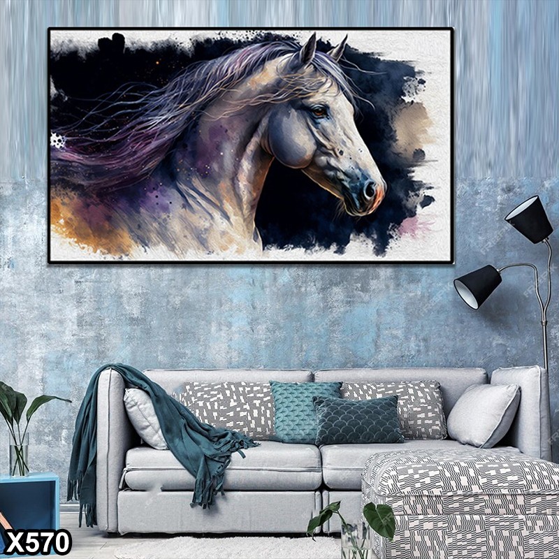 لوحة كانفس خيل