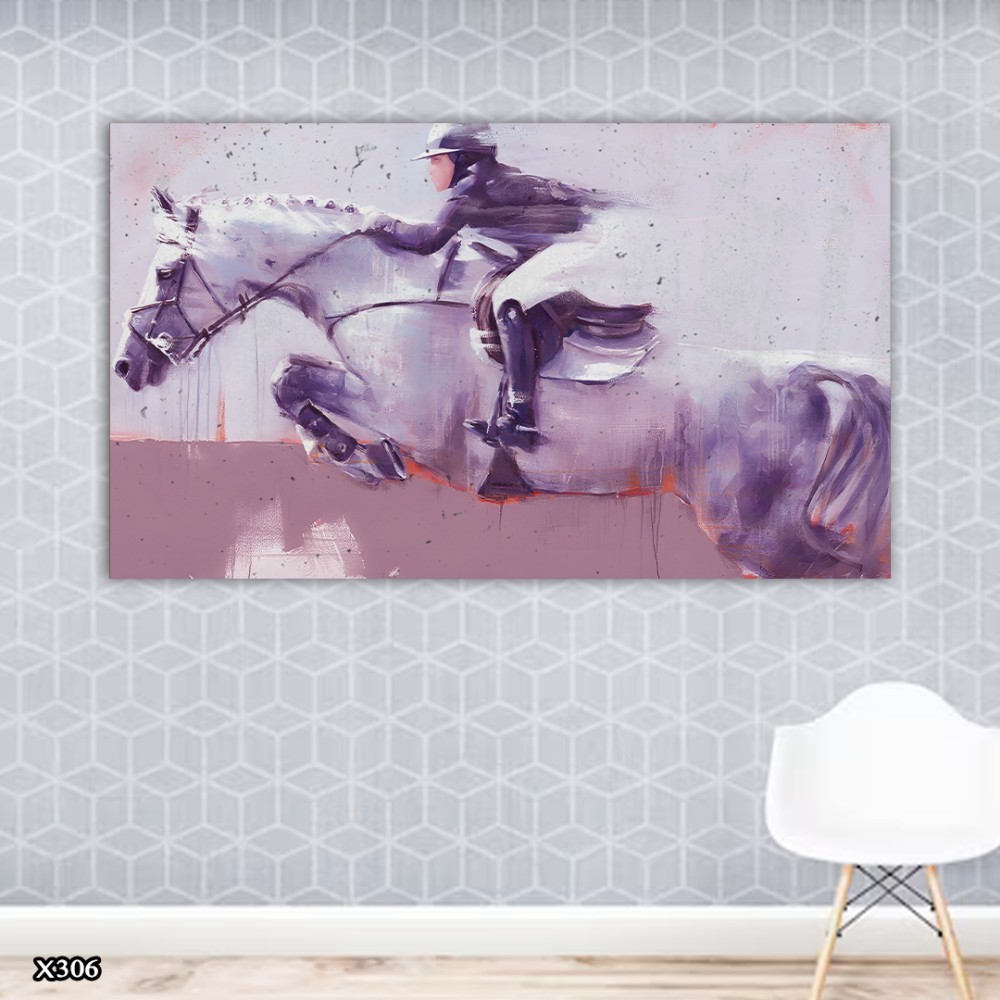 لوحة كانفس خيل