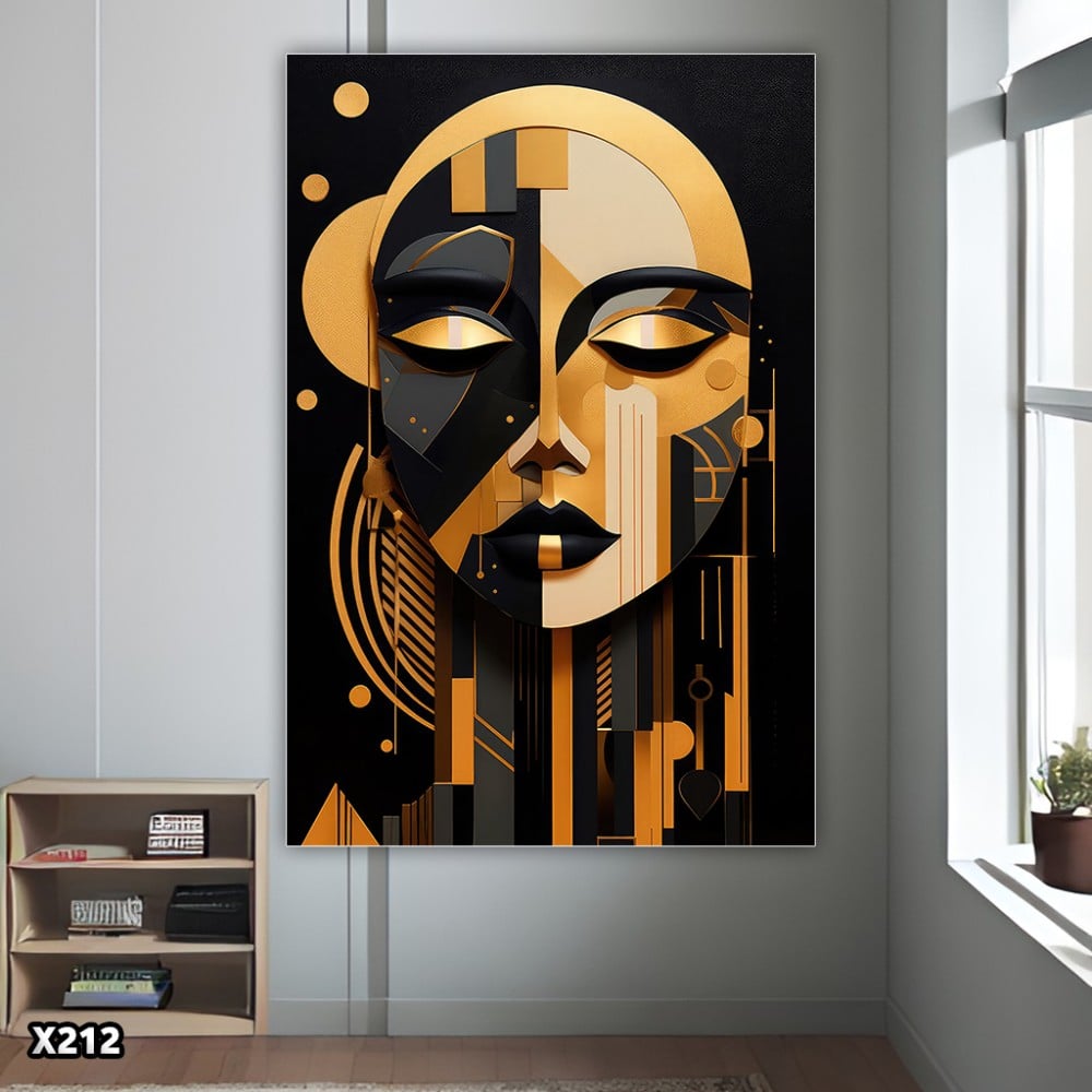 لوحة كانفس امرآة