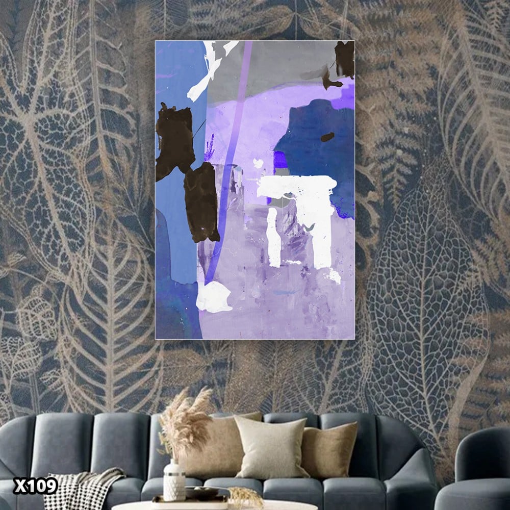 لوحة كانفس رسم تجريدي