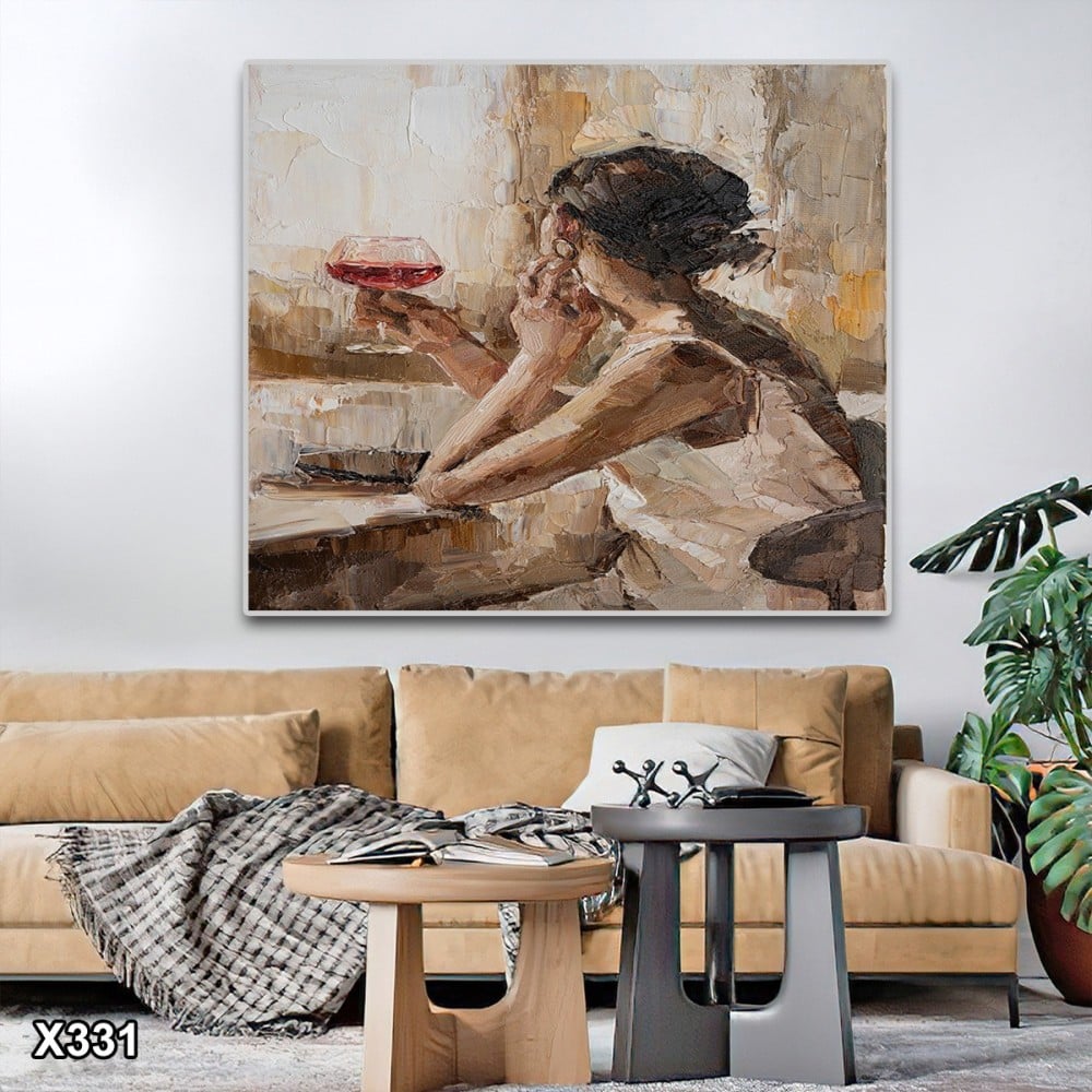 لوحة كانفس كلاسيك مربعة