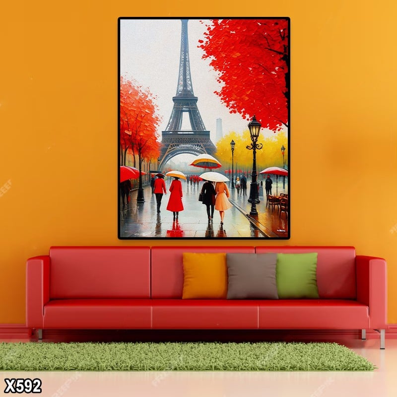 لوحة كانفس باريس