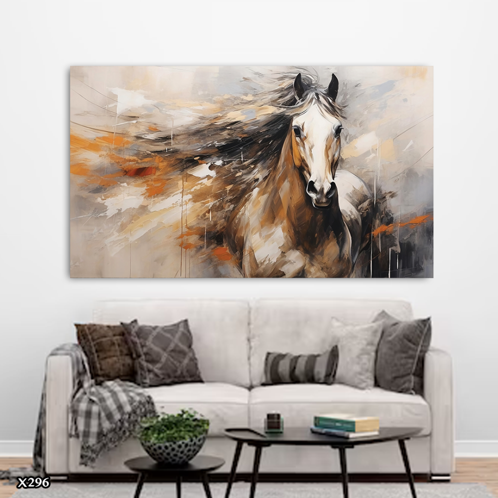 لوحة كانفس خيل