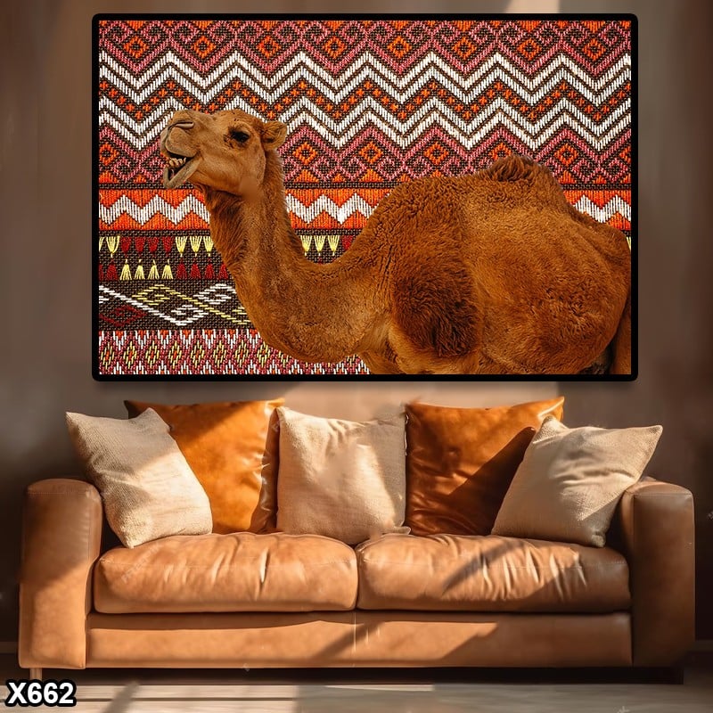 لوحة كانفس جمل