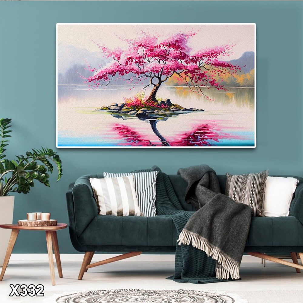 لوحة كانفاس رسم تجريدي