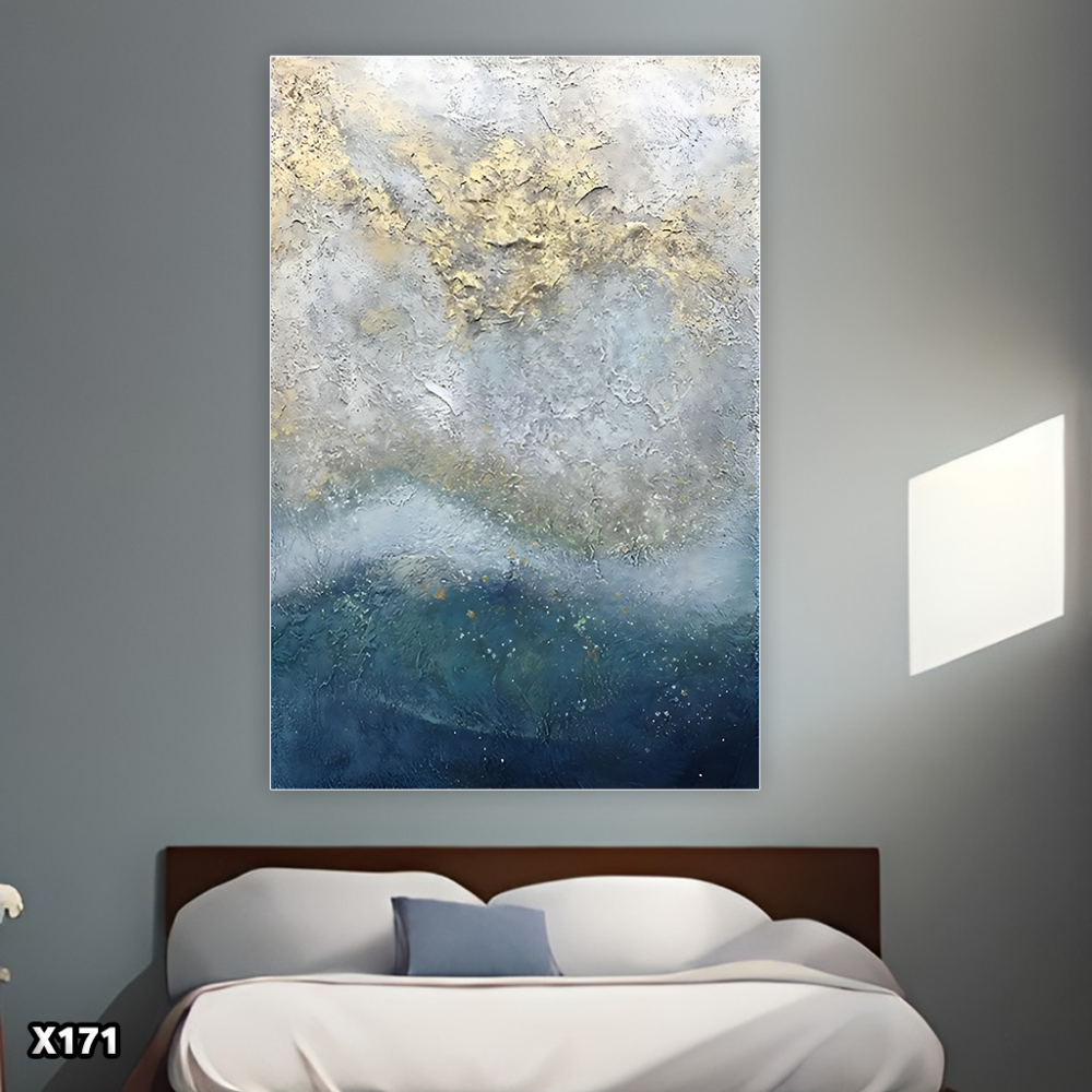 لوحة كانفس رسم التجريدي