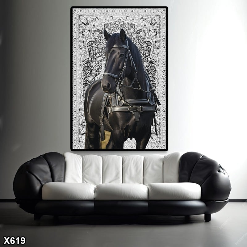 لوحة كانفس خيل
