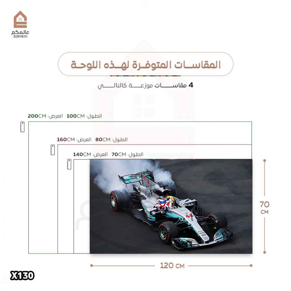 لوحة كانفاس Formula 1