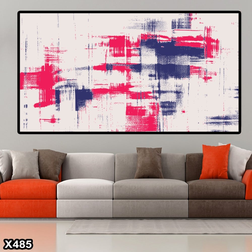 لوحة كانفاس رسم تجريدي