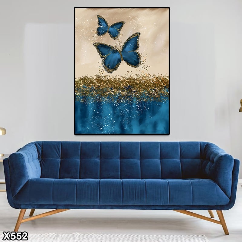 لوحة كانفس رسم تجريدي