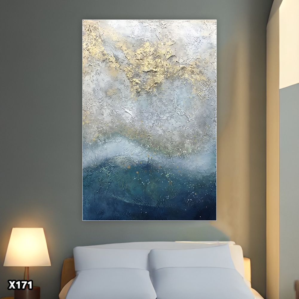 لوحة كانفس رسم التجريدي