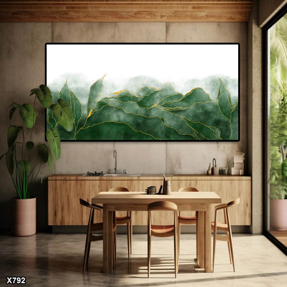 لوحة كانفس رسم تجريدي