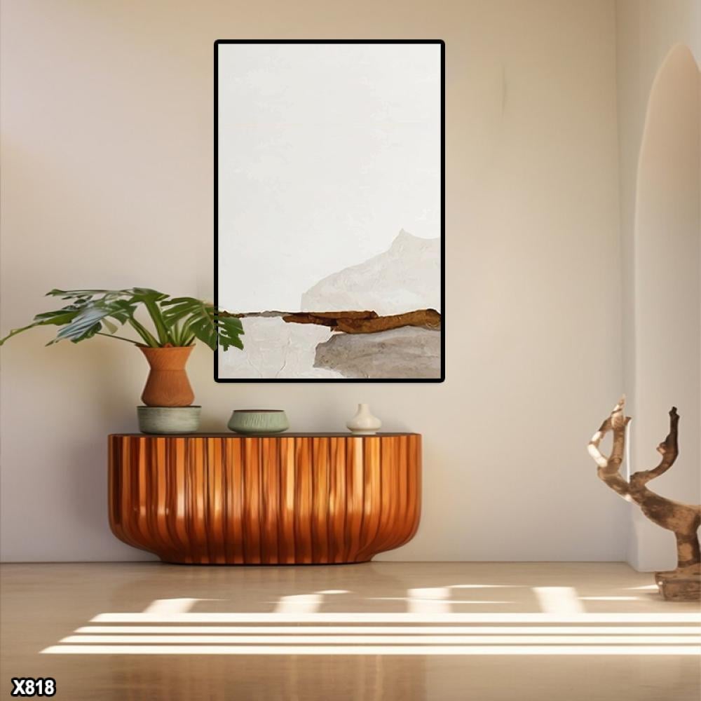 لوحة كانفس رسم تجريدي