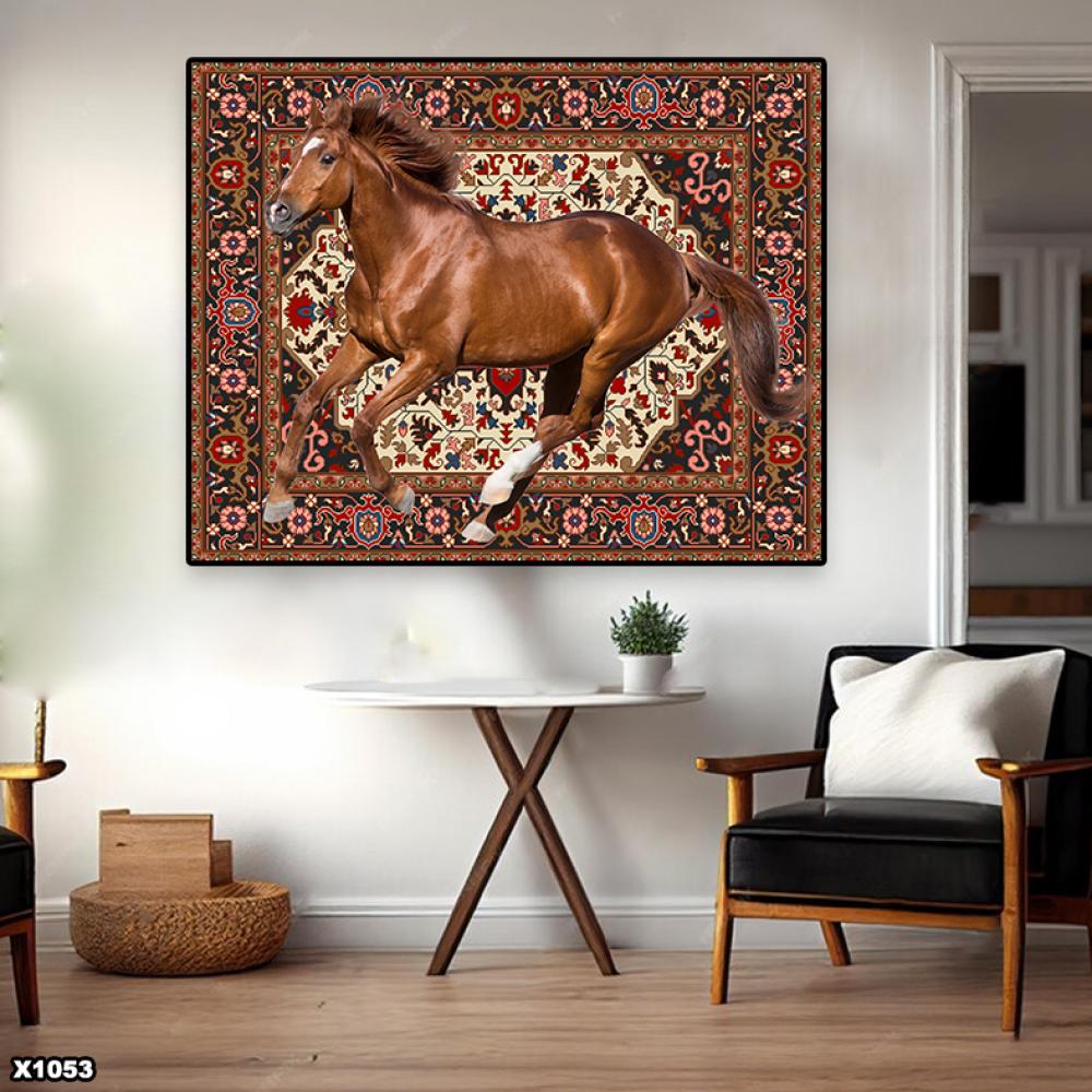 لوحة كانفس خيل