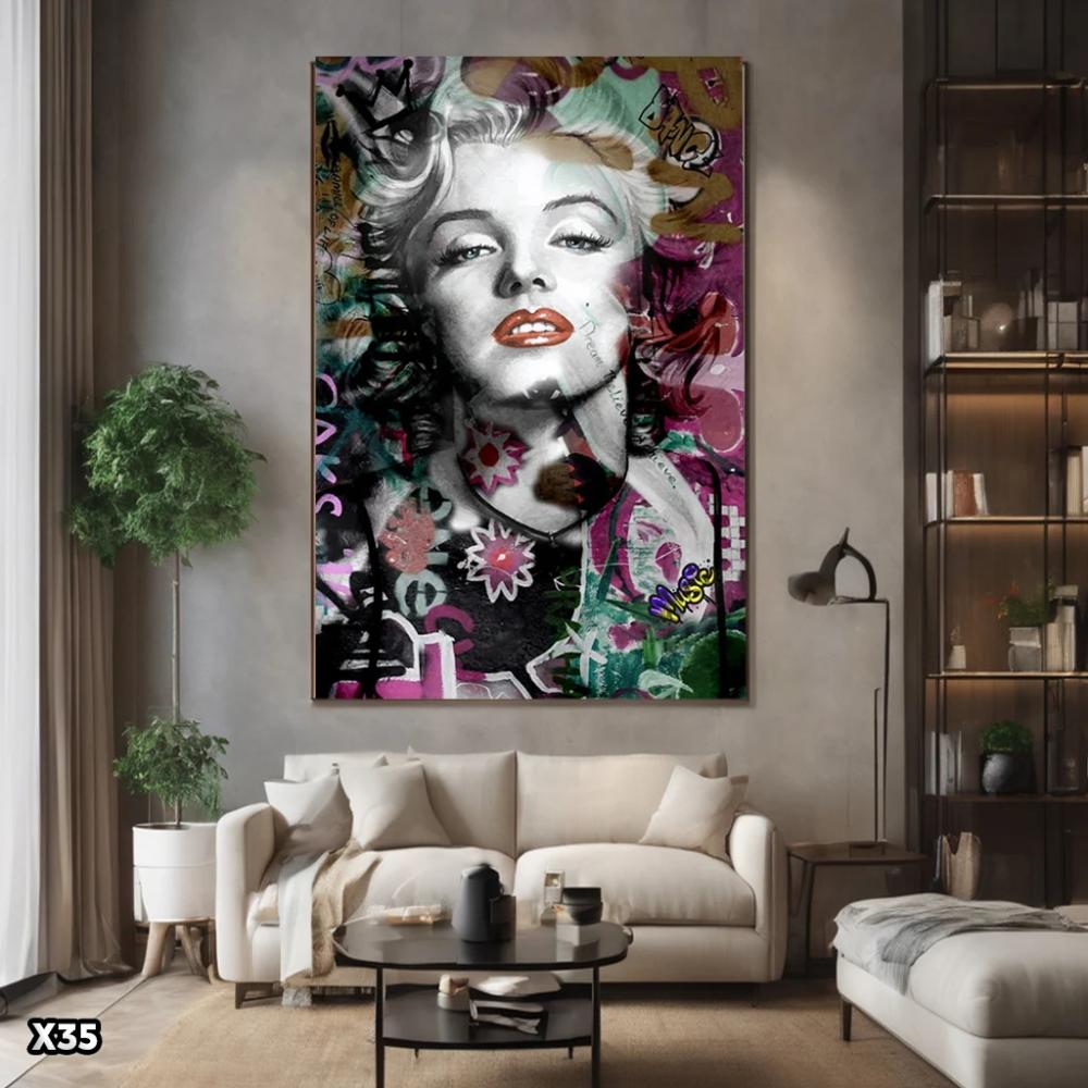 لوحة كانفاس مارلين مونرو