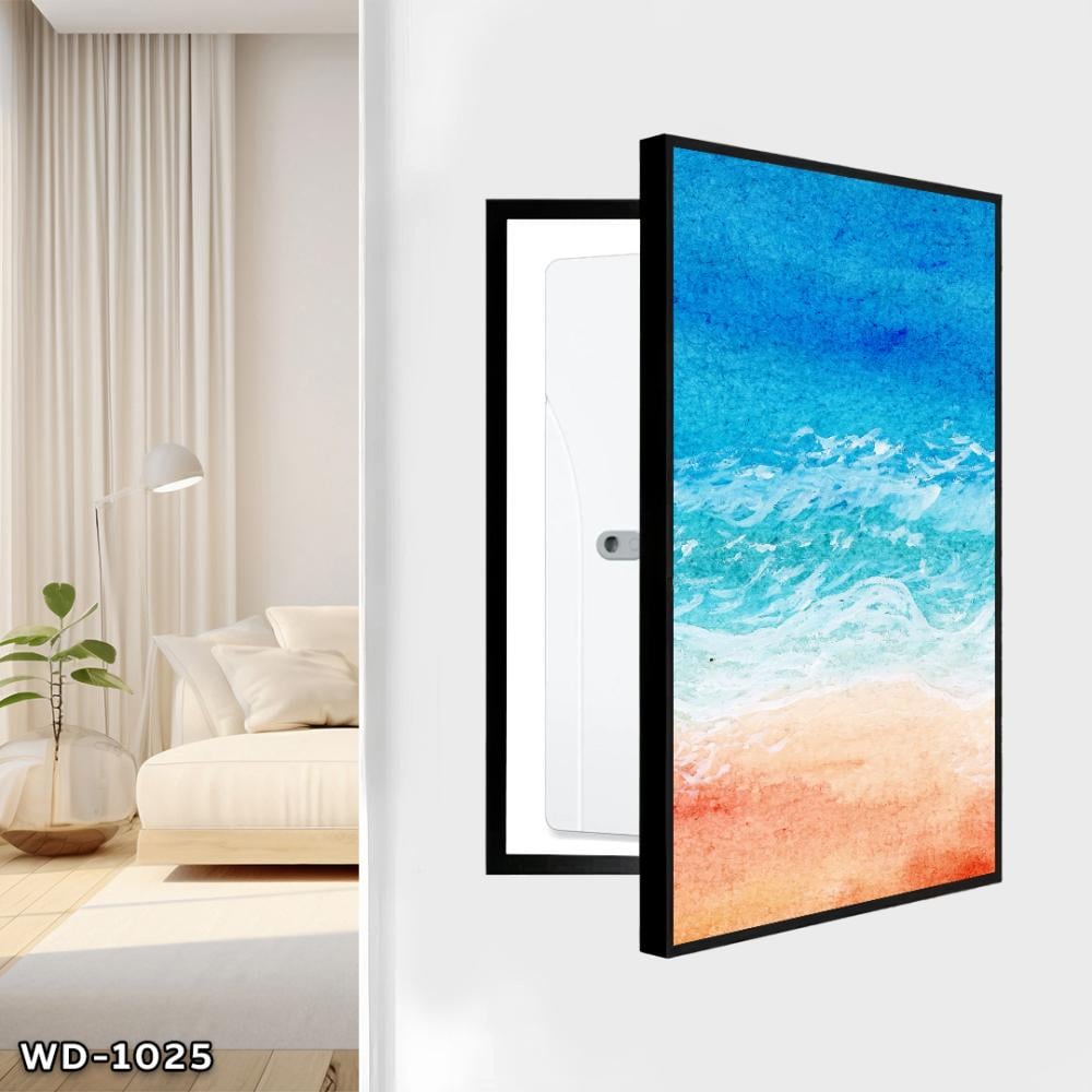 لوحة كانفس - لتغطية طبلون الكهرباء