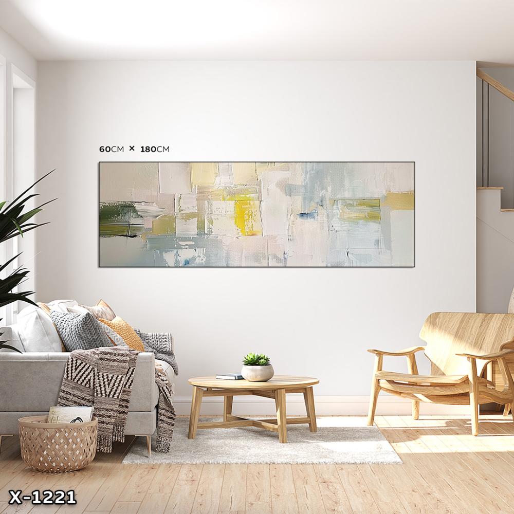 لوحة كانفس رسم تجريدي