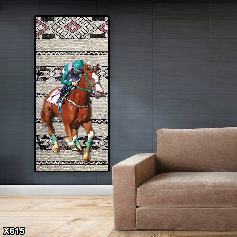 لوحة كانفس خيل