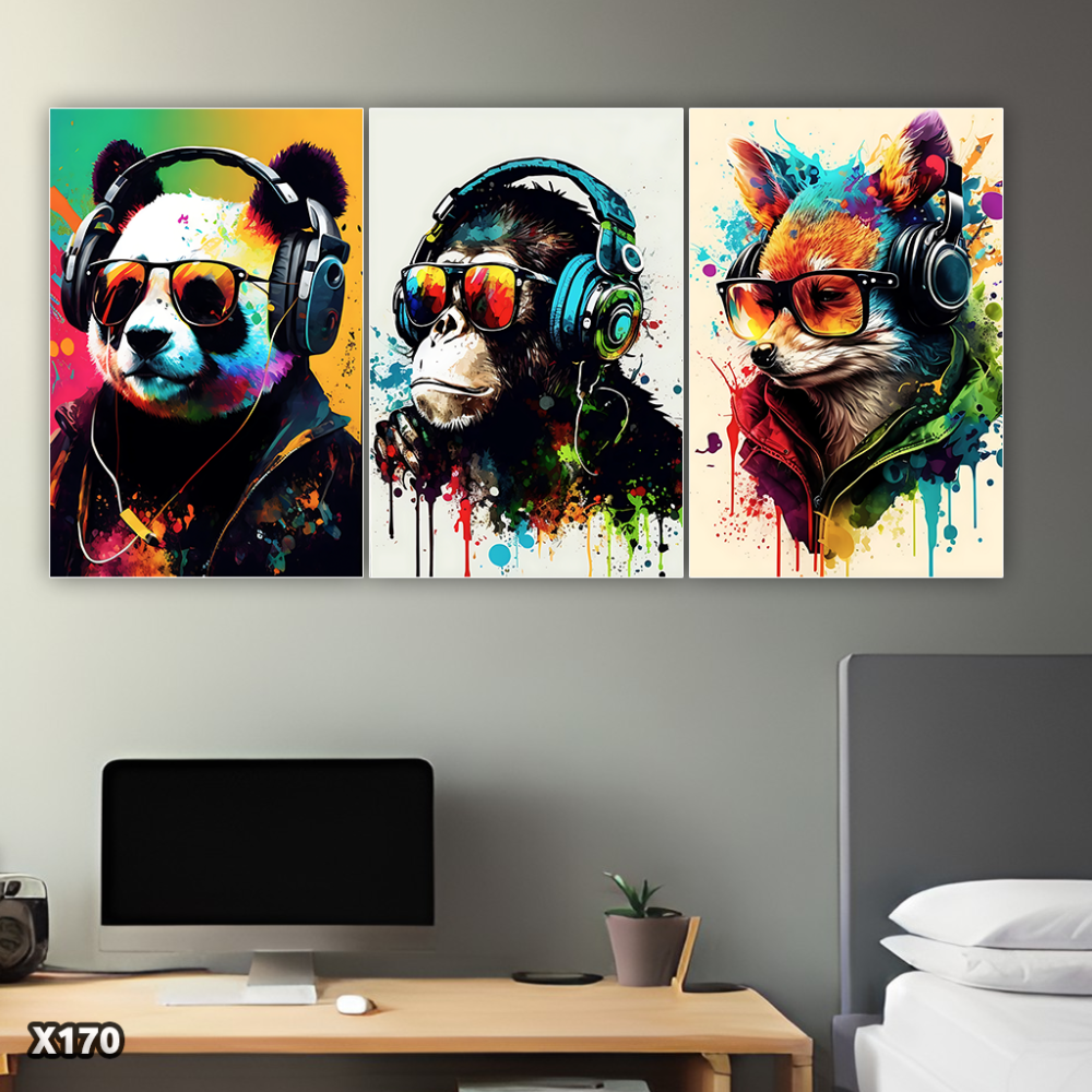 لوحة قيمنق 3 قطع