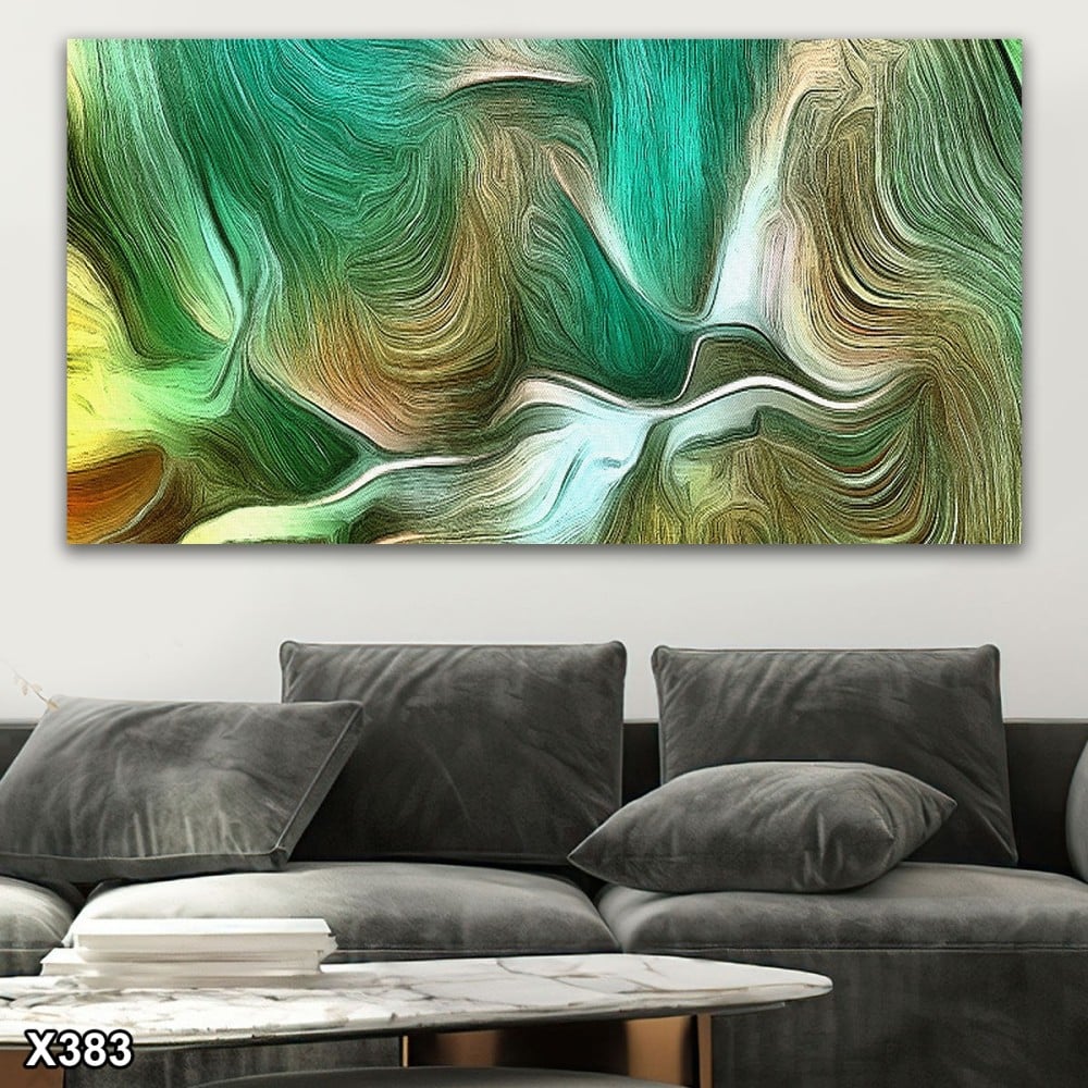 لوحة كانفاس رسم تجريدي