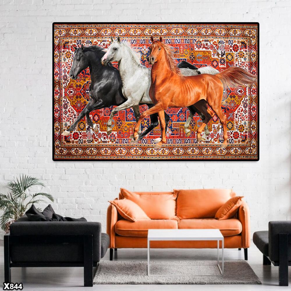 لوحة كانفس خيل