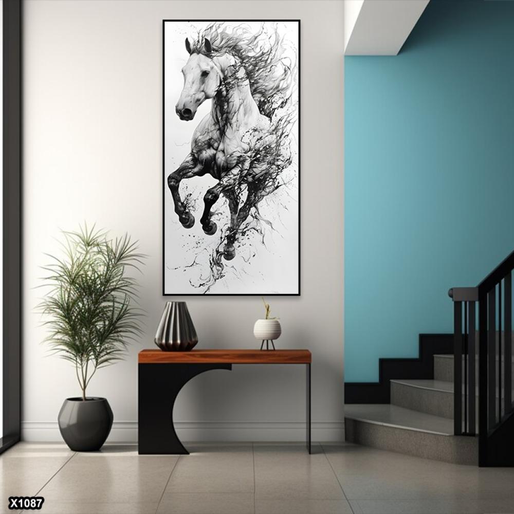 لوحة كانفس خيل