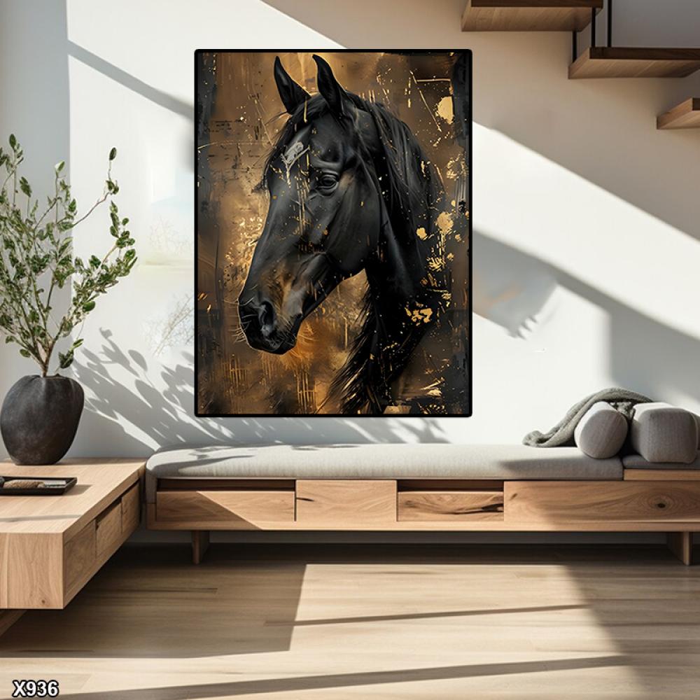 لوحة كانفس خيل