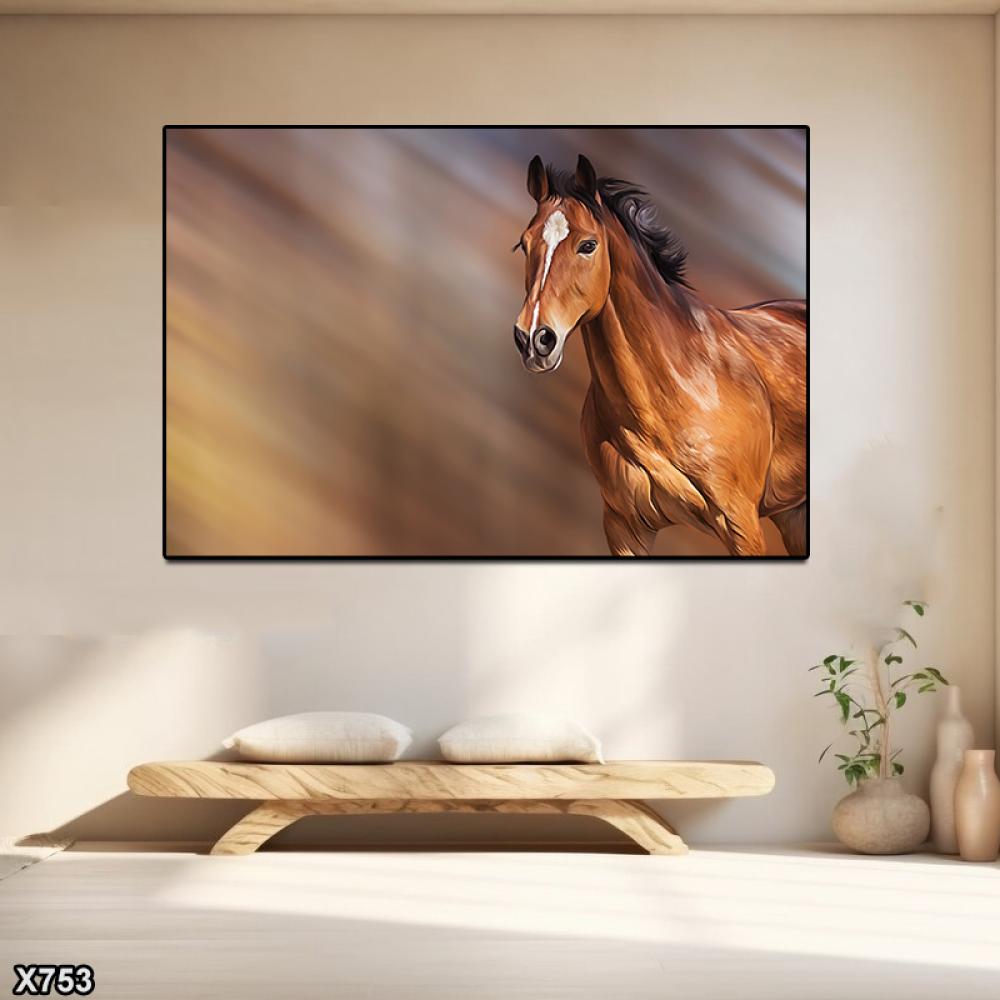 لوحة كانفس خيل