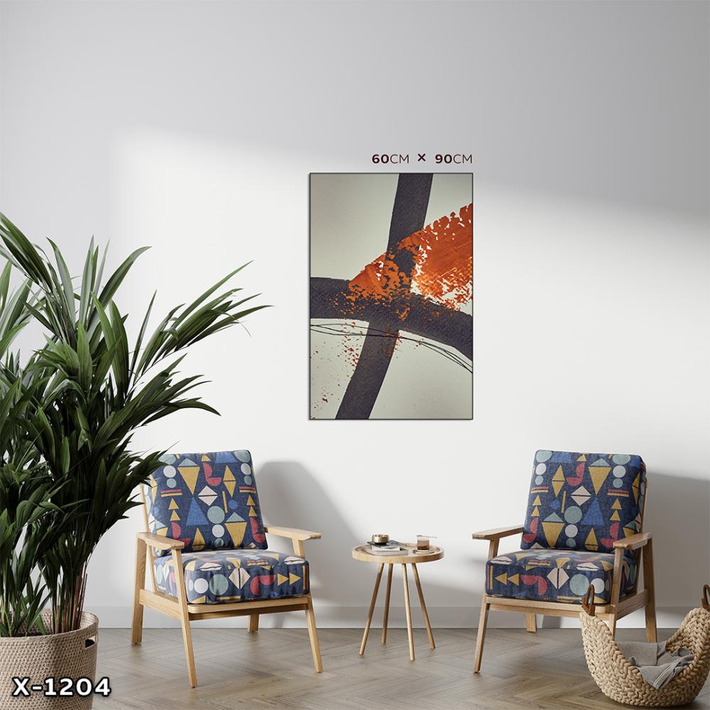 لوحة كانفس رسم تجريدي