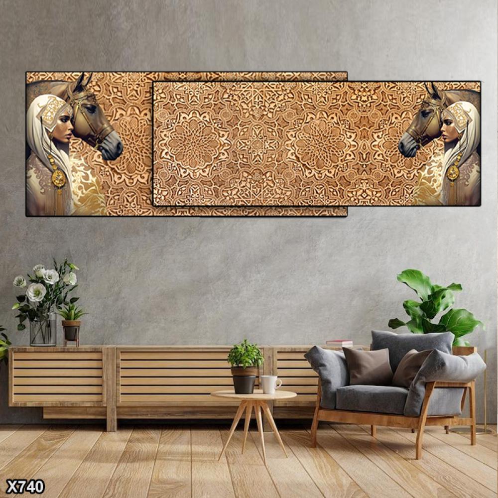 لوحتان كانفاس متداخلتان