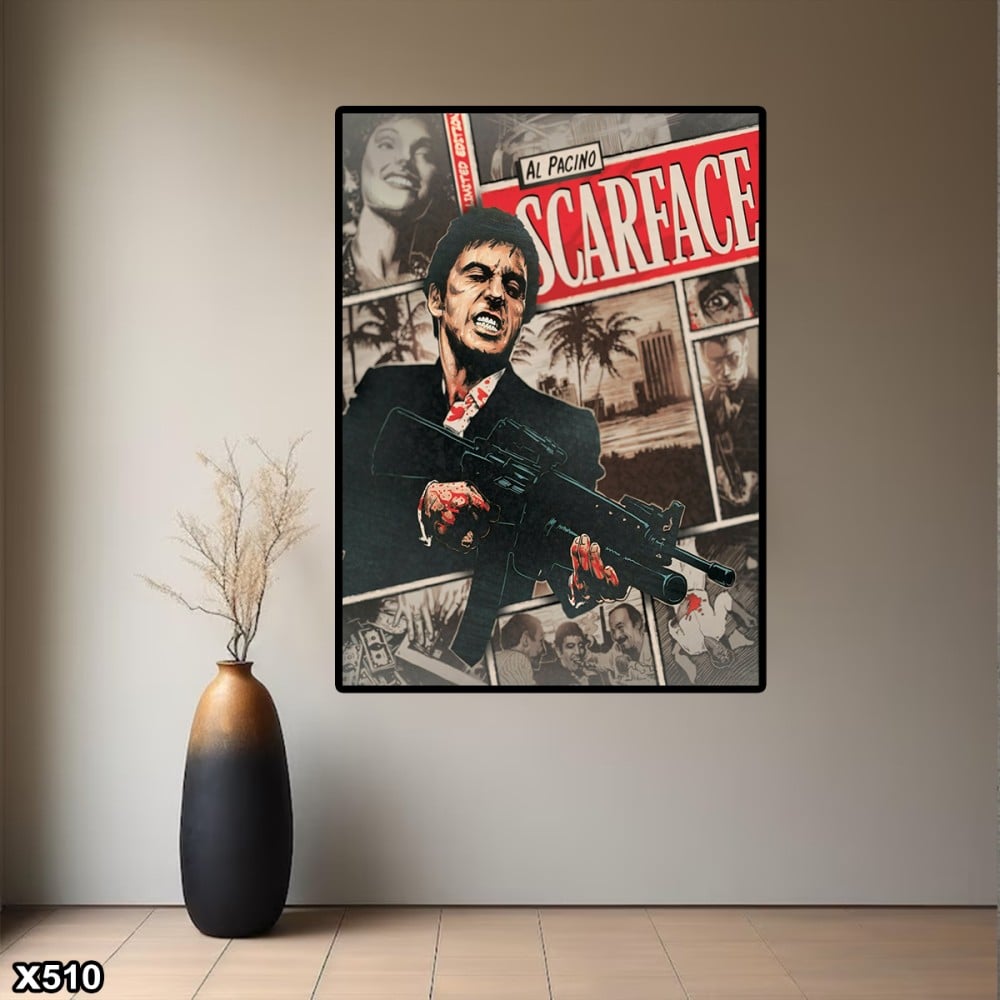 لوحة كانفس Scarface