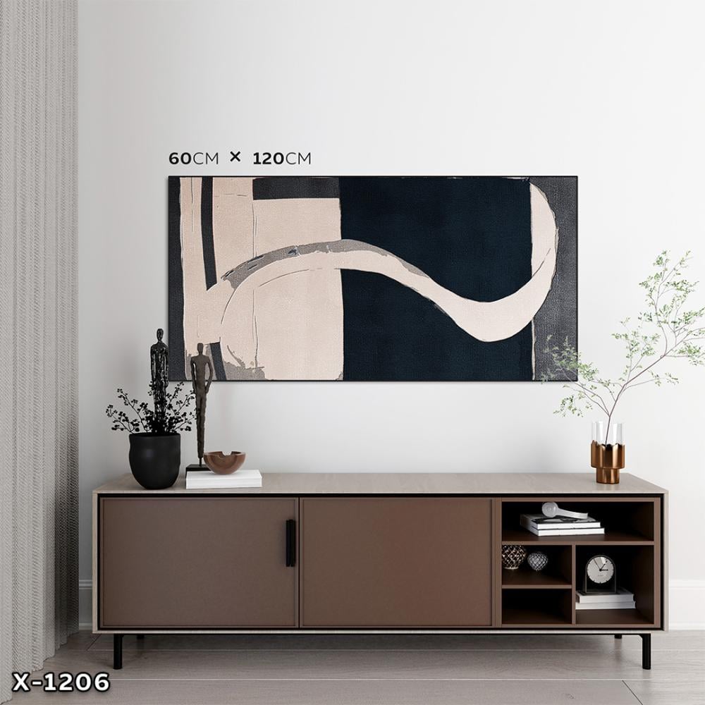 لوحة كانفس رسم تجريدي