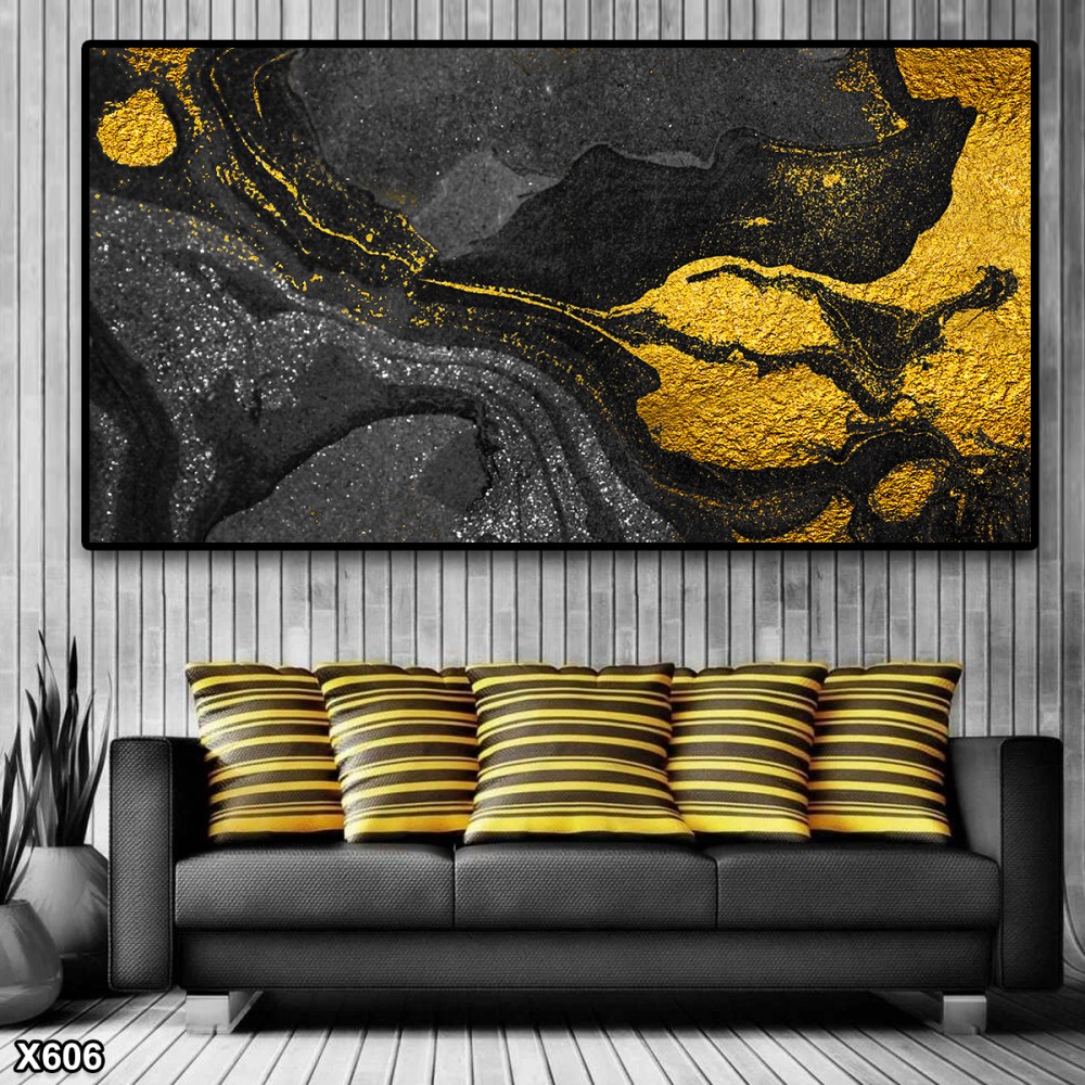 لوحة كانفس رسم تجريدي