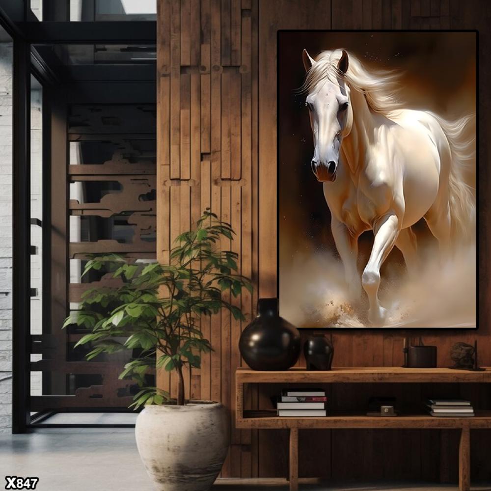 لوحة كانفس خيل